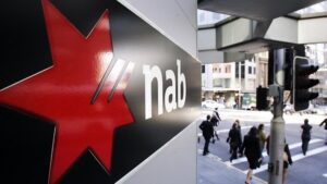 NAB share price