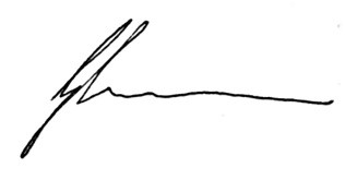 Greg Canavan Signature