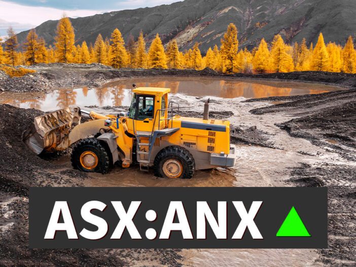 ASX-ANX share price rising