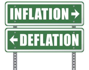 The Tug of War Between Inflation and Deflation