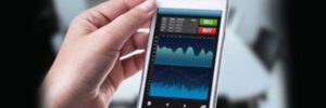 stock market trades on phone