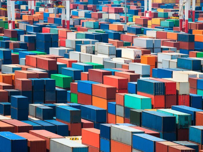 stack os shipping containers