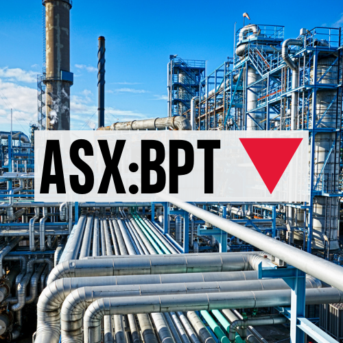 ASX:BPT stock ticker fall