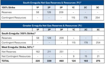 ASX:STX strike energy plant data table 