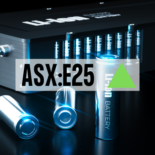 ASX:E25 element 25 stock ticker