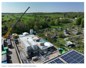 ASX:VUL Vulcan Energy Resources plant under construction