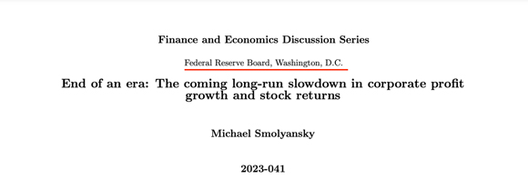 June 2023 Fed discussion paper