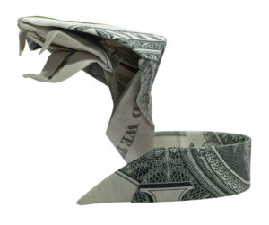 Money origami