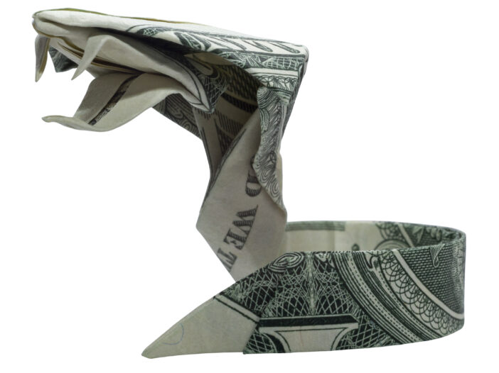 Money origami