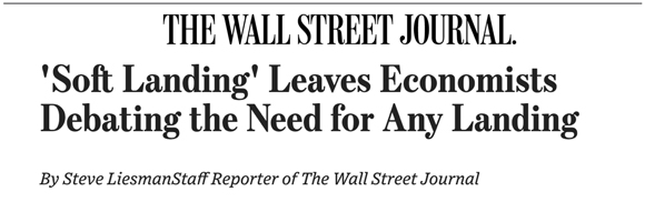 The Wall Street Journal headline