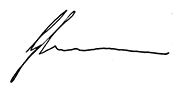 Greg Canavan Signature