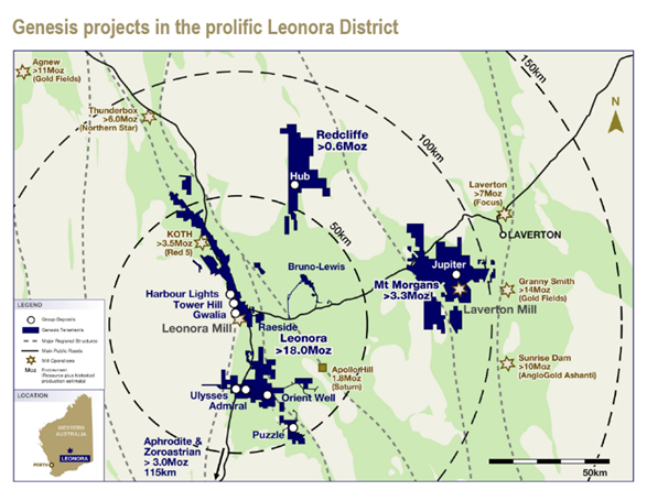 ASX:GMD genesis project map